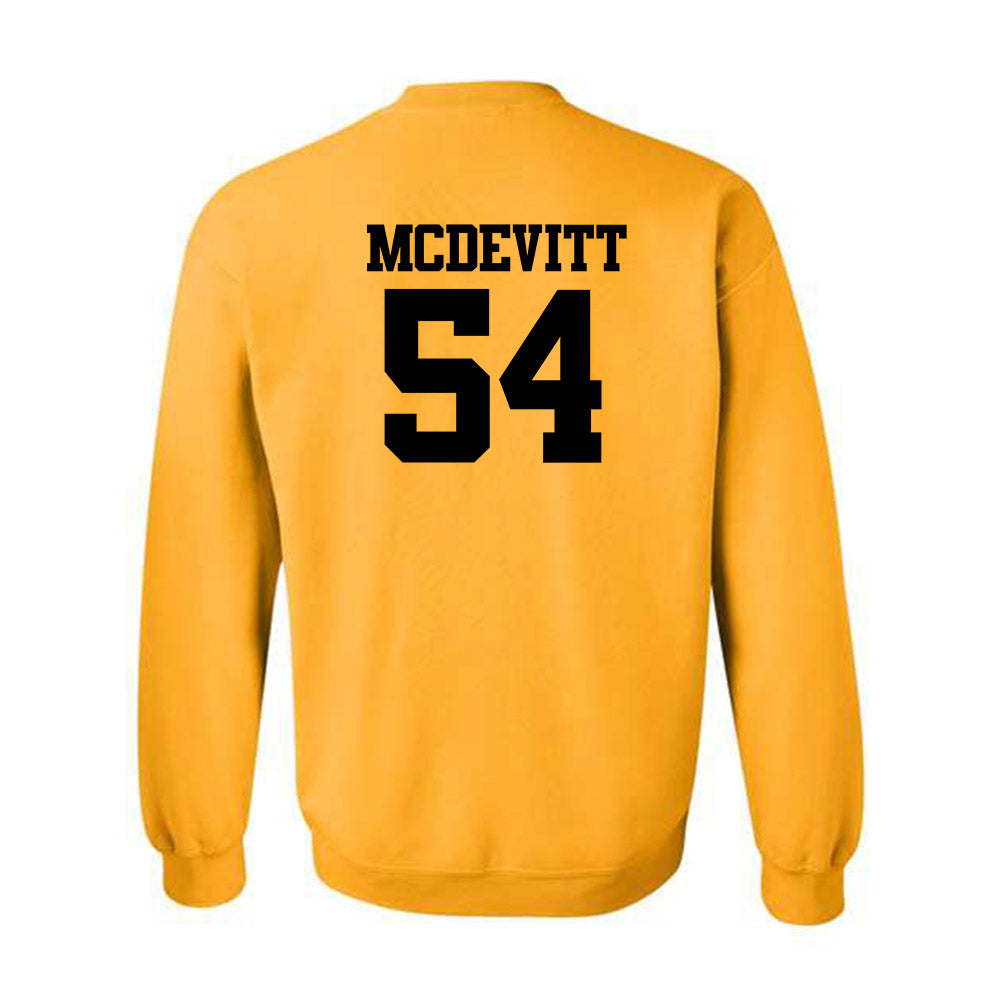 Missouri - NCAA Baseball : Josh McDevitt - Crewneck Sweatshirt Classic Shersey