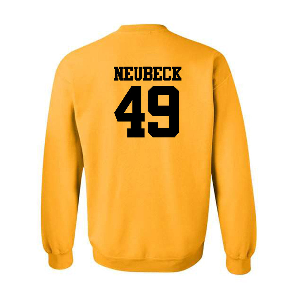 Missouri - NCAA Baseball : Tony Neubeck - Crewneck Sweatshirt Classic Shersey