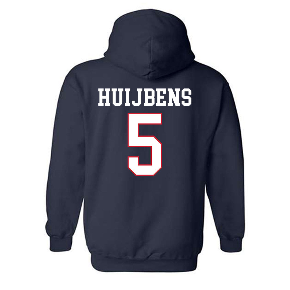 Gonzaga - NCAA Women's Basketball : Maud Huijbens - Hooded Sweatshirt Classic Shersey