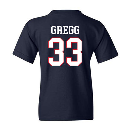 Gonzaga - NCAA Men's Basketball : Benjamin Gregg - Youth T-Shirt Classic Shersey