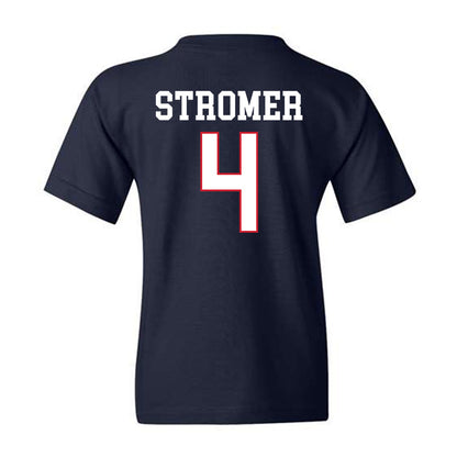 Gonzaga - NCAA Men's Basketball : Dusty Stromer - Youth T-Shirt Classic Shersey