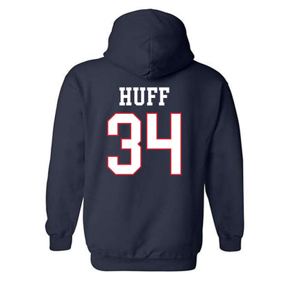 Gonzaga - NCAA Men's Basketball : Braden Huff - Hooded Sweatshirt Classic Shersey