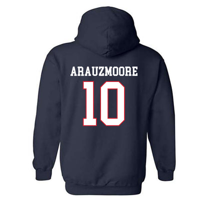 Gonzaga - NCAA Men's Basketball : Joaquim ArauzMoore - Hooded Sweatshirt Classic Shersey