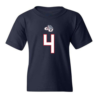 Gonzaga - NCAA Men's Basketball : Dusty Stromer - Youth T-Shirt Classic Shersey