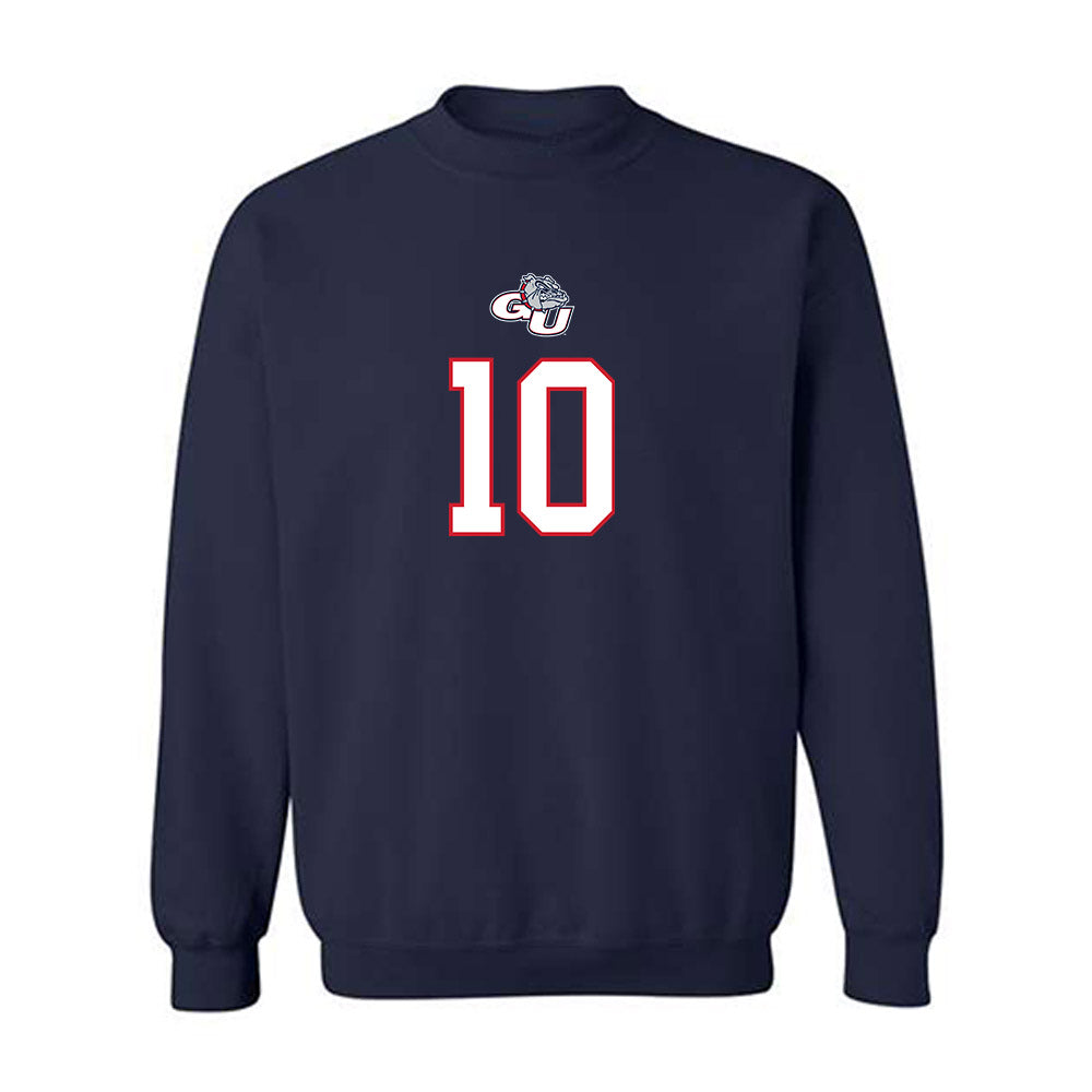 Gonzaga - NCAA Men's Basketball : Joaquim ArauzMoore - Crewneck Sweatshirt Classic Shersey