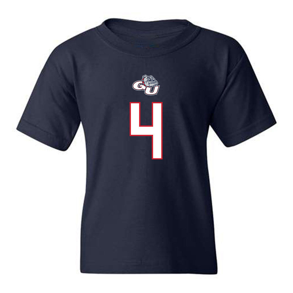 Gonzaga - NCAA Women's Basketball : Claire O'Connor - Youth T-Shirt Classic Shersey