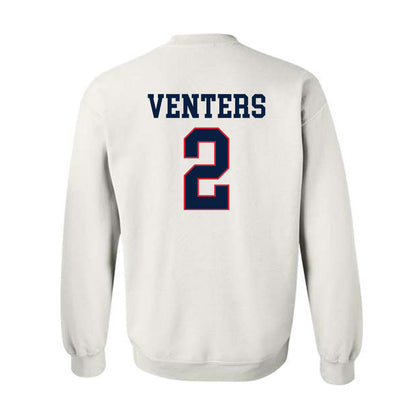 Gonzaga - NCAA Men's Basketball : Steele Venters - Crewneck Sweatshirt Classic Shersey