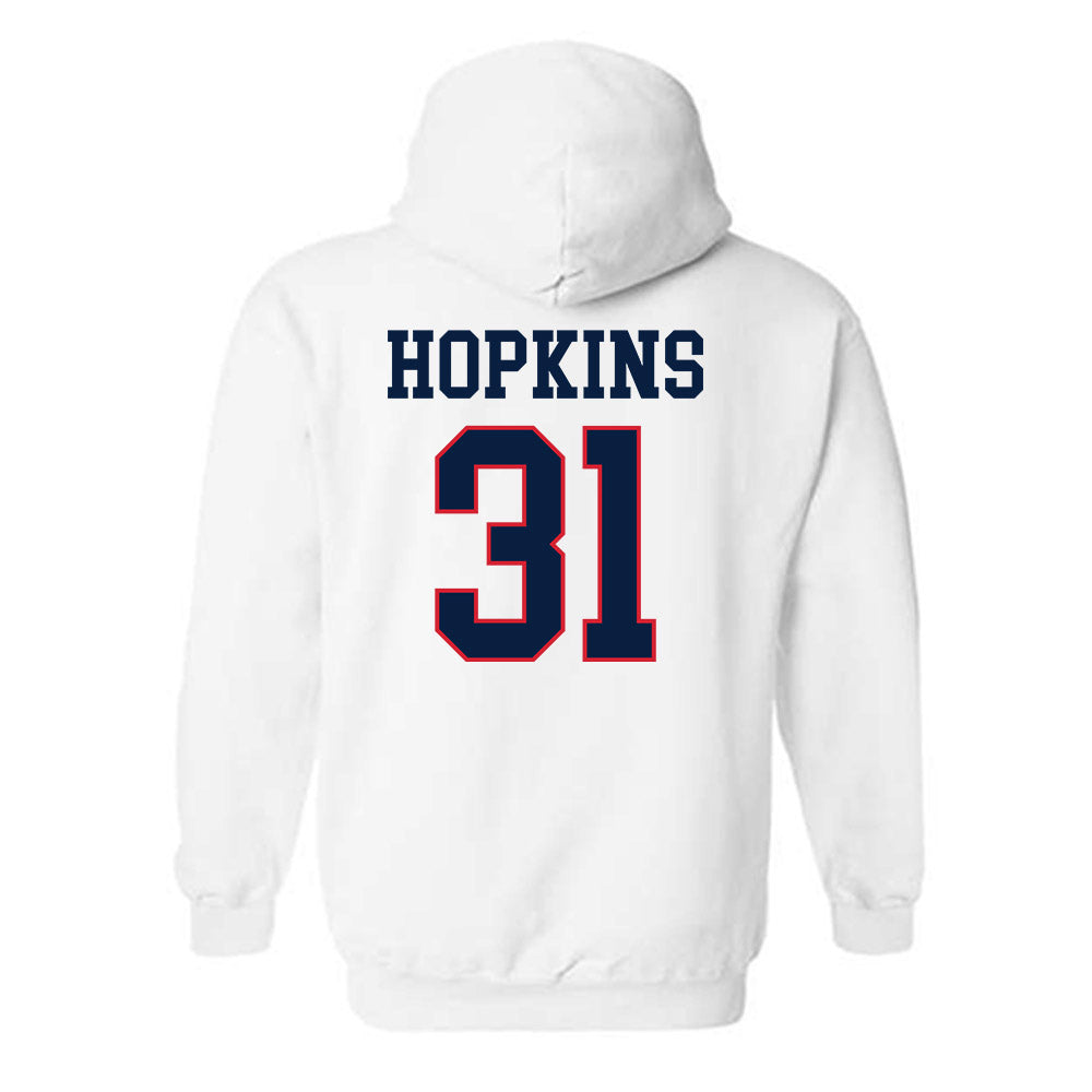 Gonzaga - NCAA Women's Basketball : Ella Hopkins - Hooded Sweatshirt Classic Shersey