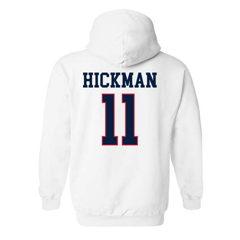 Gonzaga - NCAA Men's Basketball : Nolan Hickman - Hooded Sweatshirt Classic Shersey