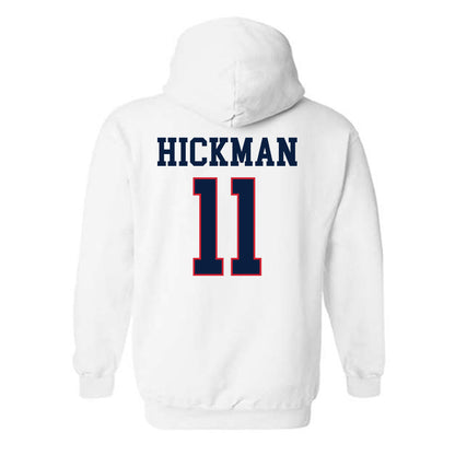 Gonzaga - NCAA Men's Basketball : Nolan Hickman - Hooded Sweatshirt Classic Shersey