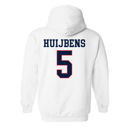 Gonzaga - NCAA Women's Basketball : Maud Huijbens - Hooded Sweatshirt Classic Shersey