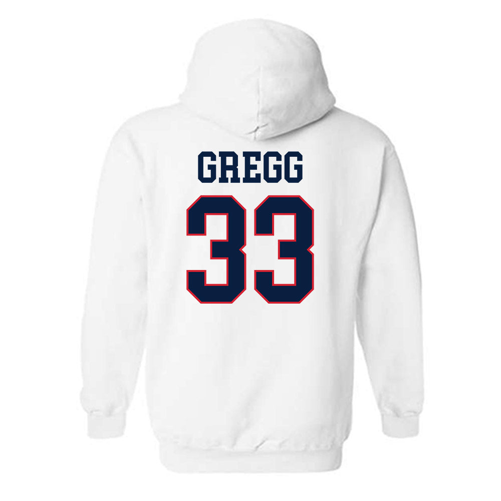 Gonzaga - NCAA Men's Basketball : Benjamin Gregg - Hooded Sweatshirt Classic Shersey