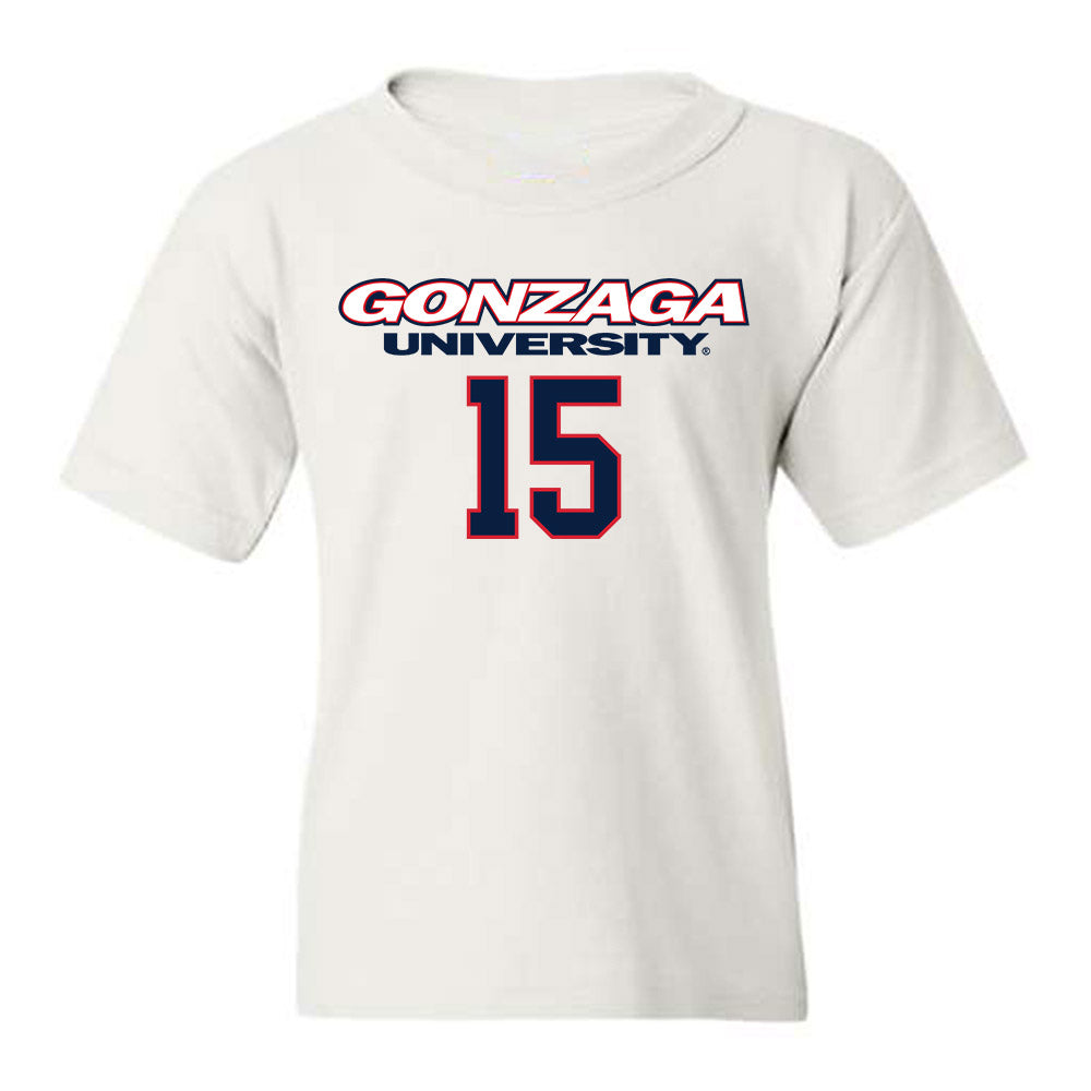 Gonzaga - NCAA Men's Basketball : Joe Few - Youth T-Shirt Classic Shersey