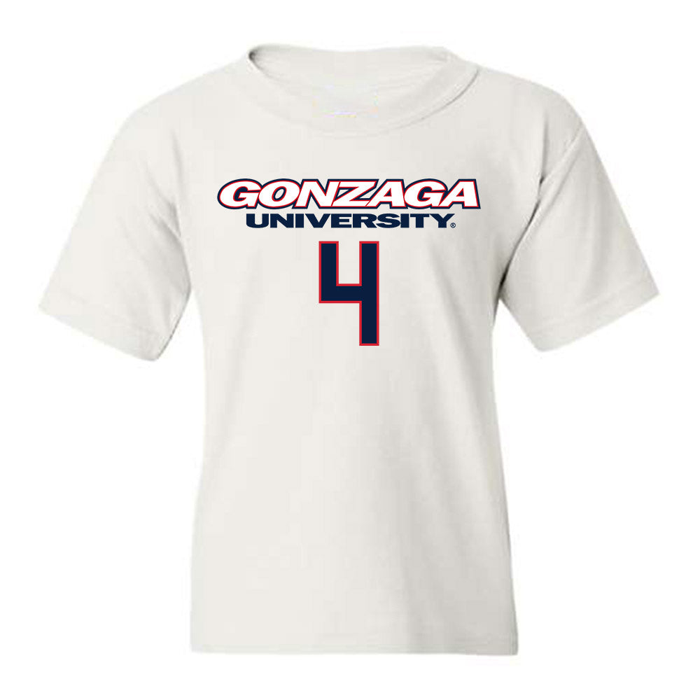 Gonzaga - NCAA Women's Basketball : Claire O'Connor - Youth T-Shirt Classic Shersey