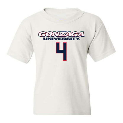 Gonzaga - NCAA Women's Basketball : Claire O'Connor - Youth T-Shirt Classic Shersey