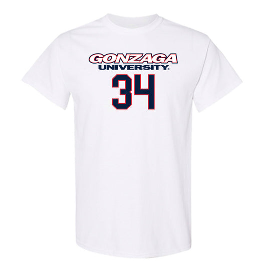 Gonzaga - NCAA Men's Basketball : Braden Huff - T-Shirt Classic Shersey