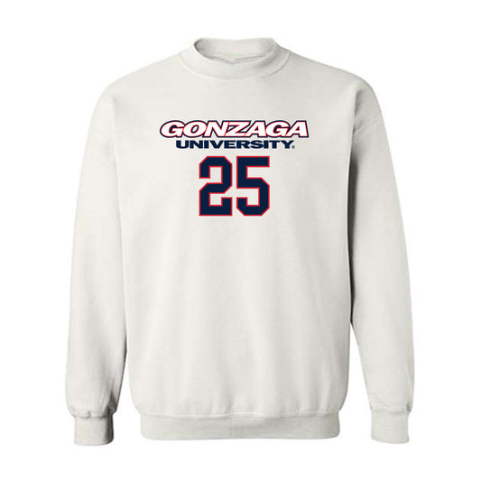 Gonzaga - NCAA Men's Basketball : Colby Brooks - Crewneck Sweatshirt Classic Shersey