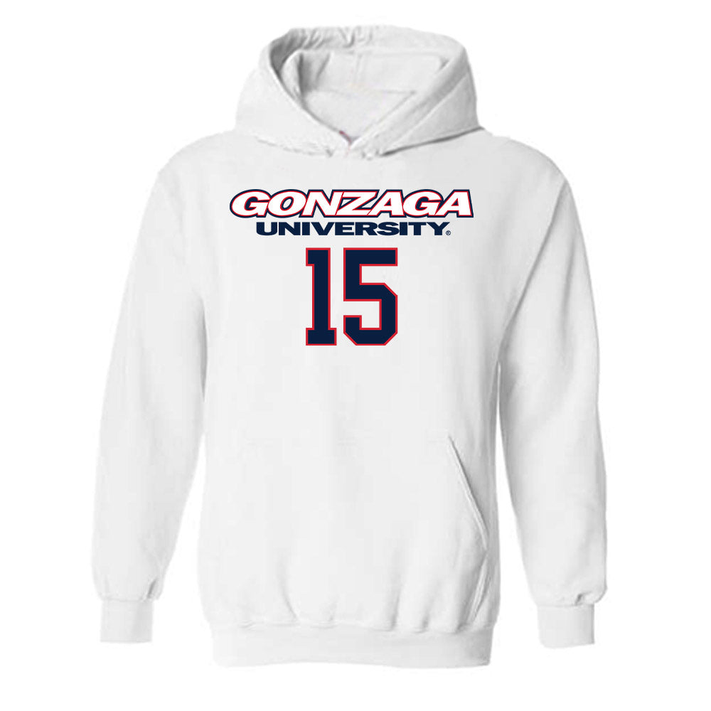 Gonzaga - NCAA Men's Basketball : Joe Few - Hooded Sweatshirt Classic Shersey