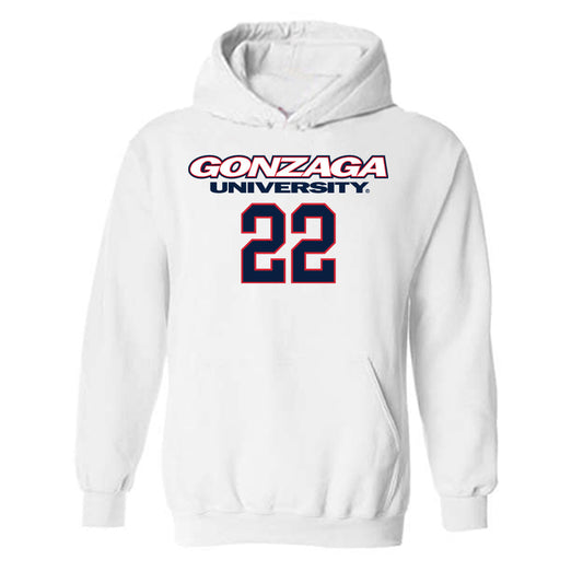 Gonzaga - NCAA Men's Basketball : Anton Watson - Hooded Sweatshirt Classic Shersey