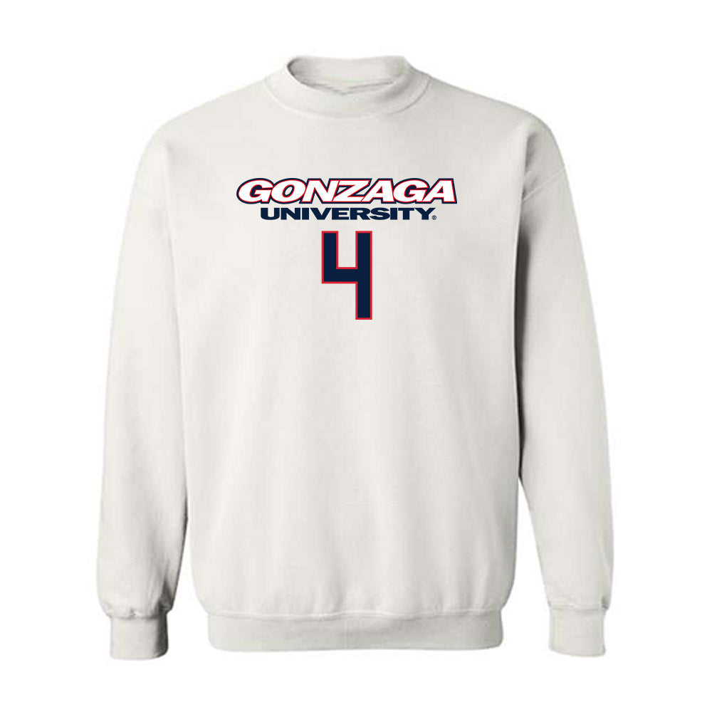 Gonzaga - NCAA Men's Basketball : Dusty Stromer - Crewneck Sweatshirt Classic Shersey