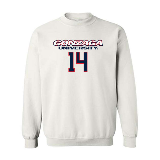 Gonzaga - NCAA Men's Basketball : Pavle Stosic - Crewneck Sweatshirt Classic Shersey