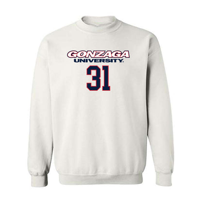 Gonzaga - NCAA Women's Basketball : Ella Hopkins - Crewneck Sweatshirt Classic Shersey