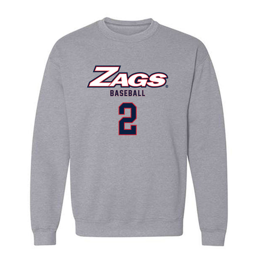Gonzaga - NCAA Baseball : Gage Mestas - Crewneck Sweatshirt Classic Shersey