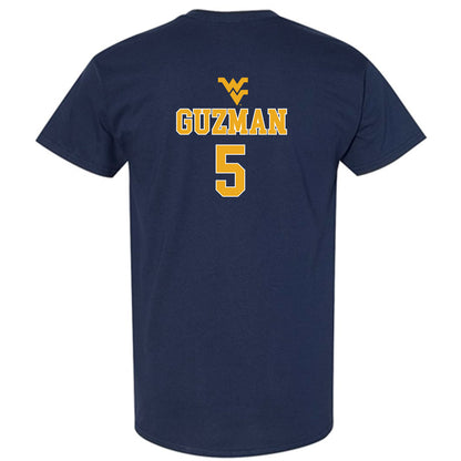 West Virginia - NCAA Baseball : Armani Guzman - T-Shirt Sports Shersey