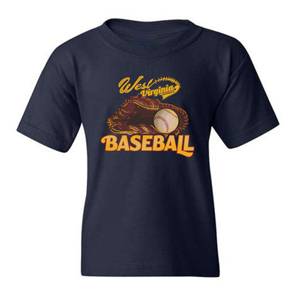 West Virginia - NCAA Baseball : Carson Estridge - Youth T-Shirt Sports Shersey