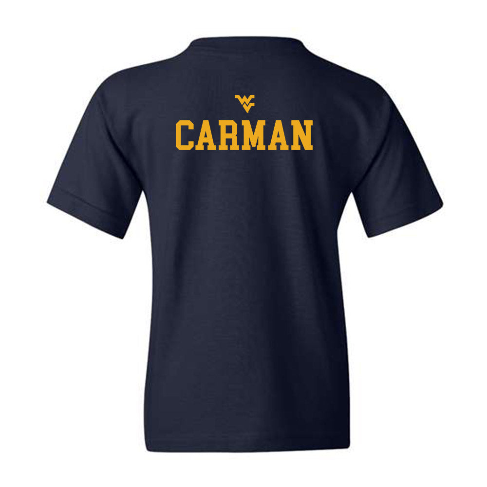 West Virginia - NCAA Wrestling : Anthony Carman Youth T-Shirt