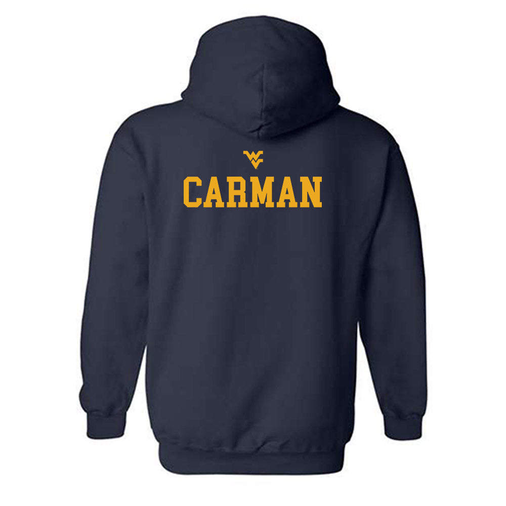 West Virginia - NCAA Wrestling : Anthony Carman Hooded Sweatshirt