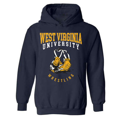 West Virginia - NCAA Wrestling : Trey Johnson Hooded Sweatshirt
