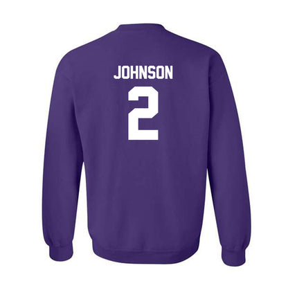 Kansas State - NCAA Football : Avery Johnson - Crewneck Sweatshirt Sports Shersey