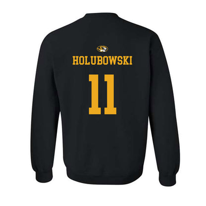 Missouri - NCAA Baseball : Jack Holubowski - Crewneck Sweatshirt Sports Shersey