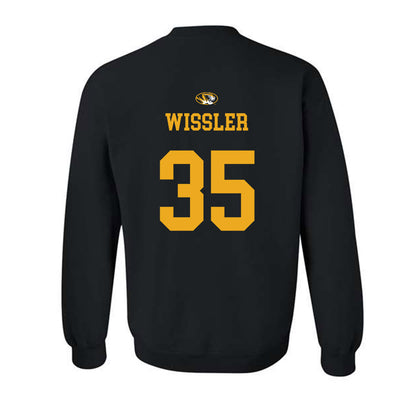 Missouri - NCAA Baseball : Daniel Wissler - Crewneck Sweatshirt Sports Shersey