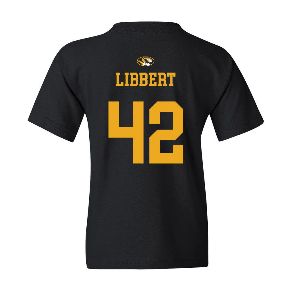 Missouri - NCAA Baseball : Wil Libbert - Youth T-Shirt Sports Shersey