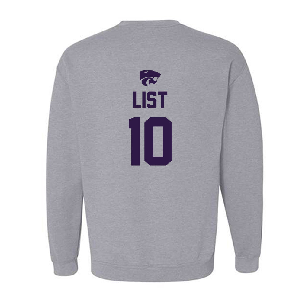 Kansas State - NCAA Women's Soccer : Porter List Sweatshirt