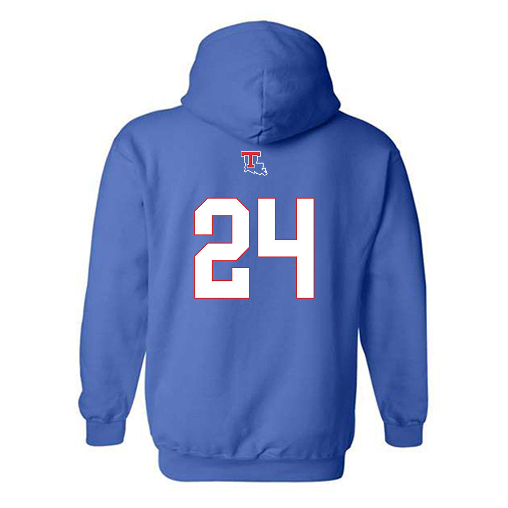 LA Tech - NCAA Softball : Amanda Gonzalez - Hooded Sweatshirt Classic Shersey