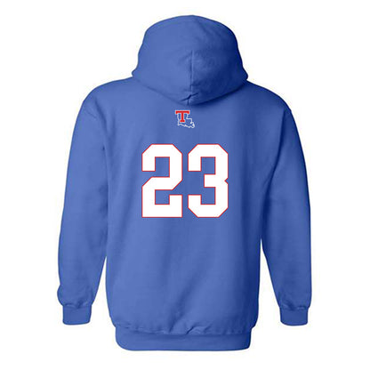 LA Tech - NCAA Softball : Bailey Wright - Hooded Sweatshirt Classic Shersey