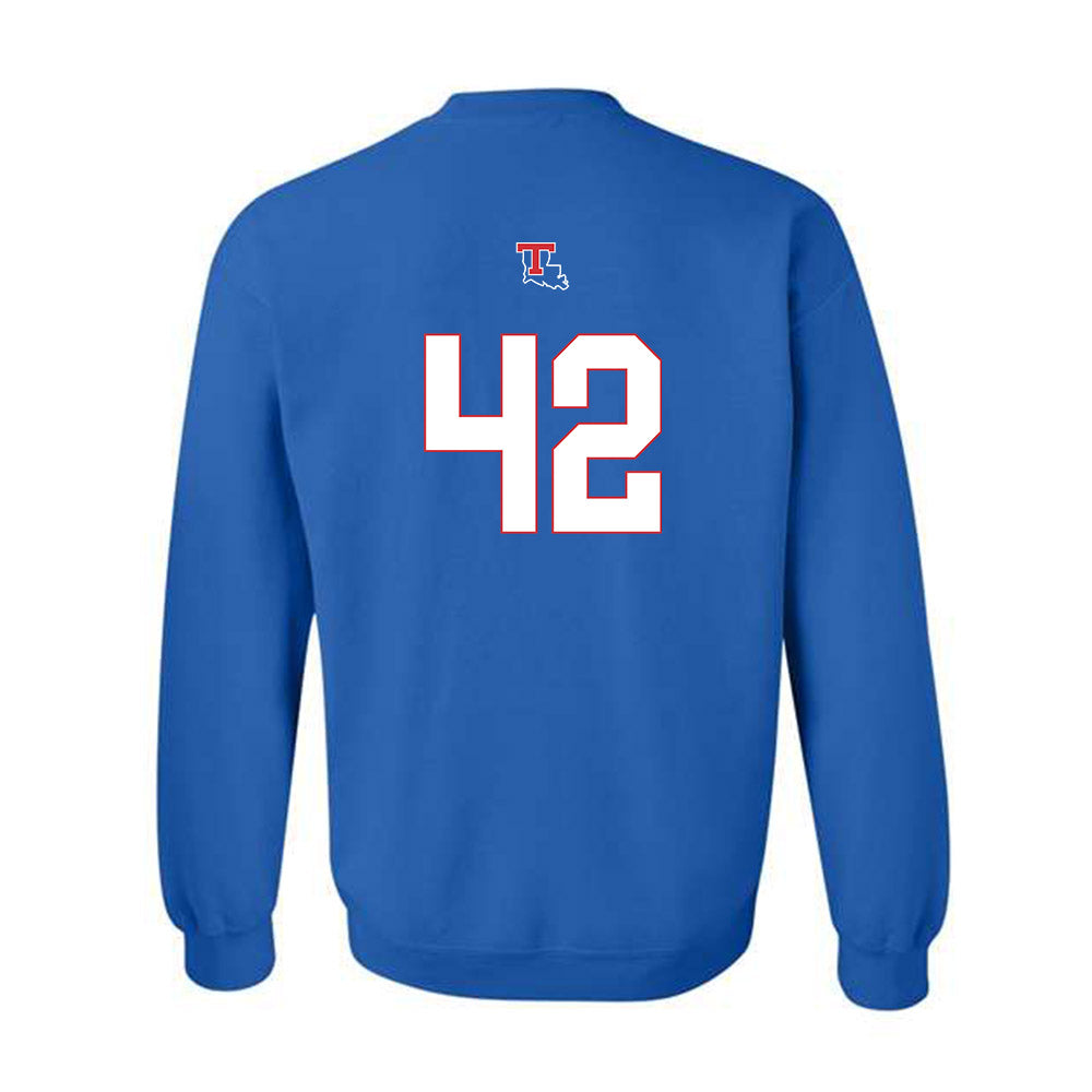 LA Tech - NCAA Softball : Ella Wright - Crewneck Sweatshirt Classic Shersey