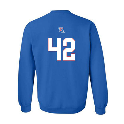 LA Tech - NCAA Softball : Ella Wright - Crewneck Sweatshirt Classic Shersey