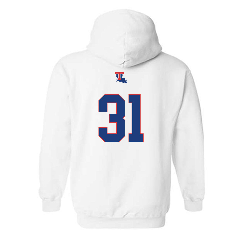 LA Tech - NCAA Softball : Kennedy Semien - Hooded Sweatshirt Classic Shersey