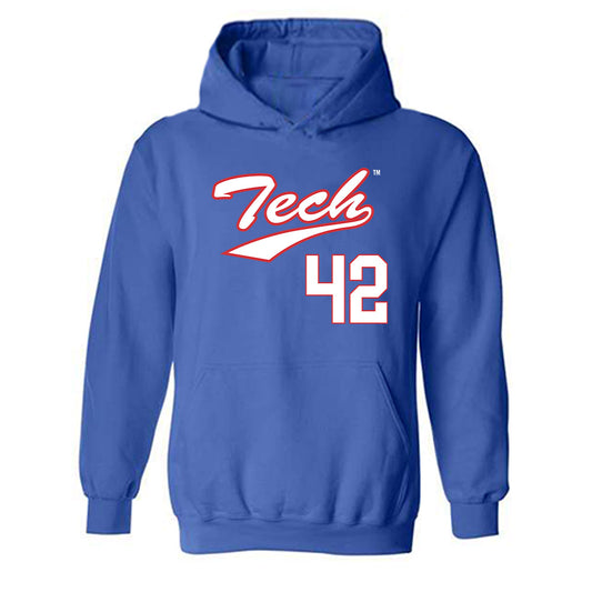 LA Tech - NCAA Softball : Ella Wright - Hooded Sweatshirt Classic Shersey