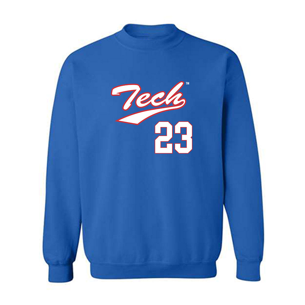 LA Tech - NCAA Softball : Bailey Wright - Crewneck Sweatshirt Classic Shersey