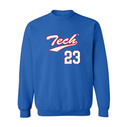 LA Tech - NCAA Softball : Bailey Wright - Crewneck Sweatshirt Classic Shersey