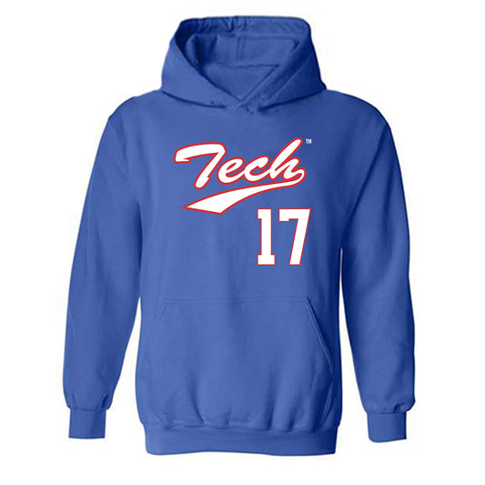 LA Tech - NCAA Softball : Katelin Cooper - Hooded Sweatshirt Classic Shersey