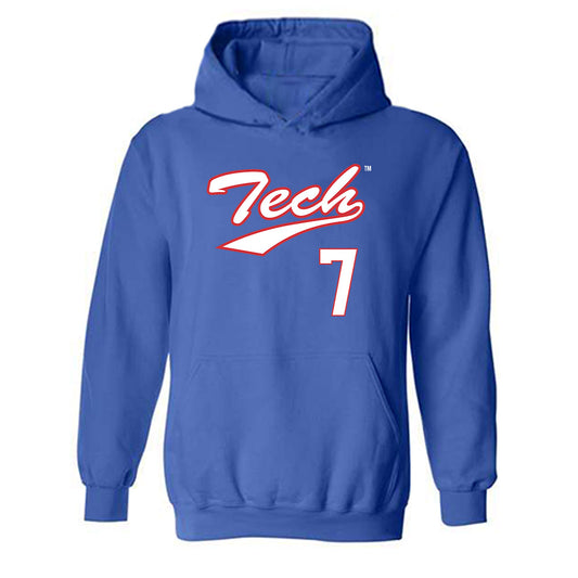 LA Tech - NCAA Softball : Mary Martinez - Hooded Sweatshirt Classic Shersey