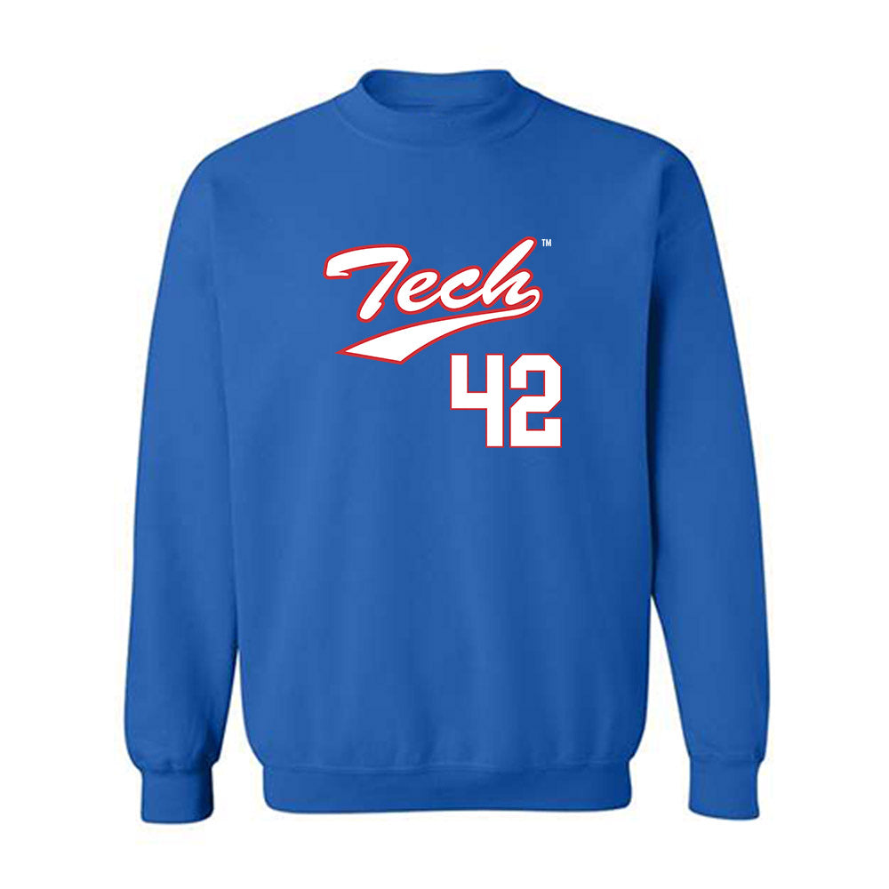 LA Tech - NCAA Softball : Ella Wright - Crewneck Sweatshirt Classic Shersey
