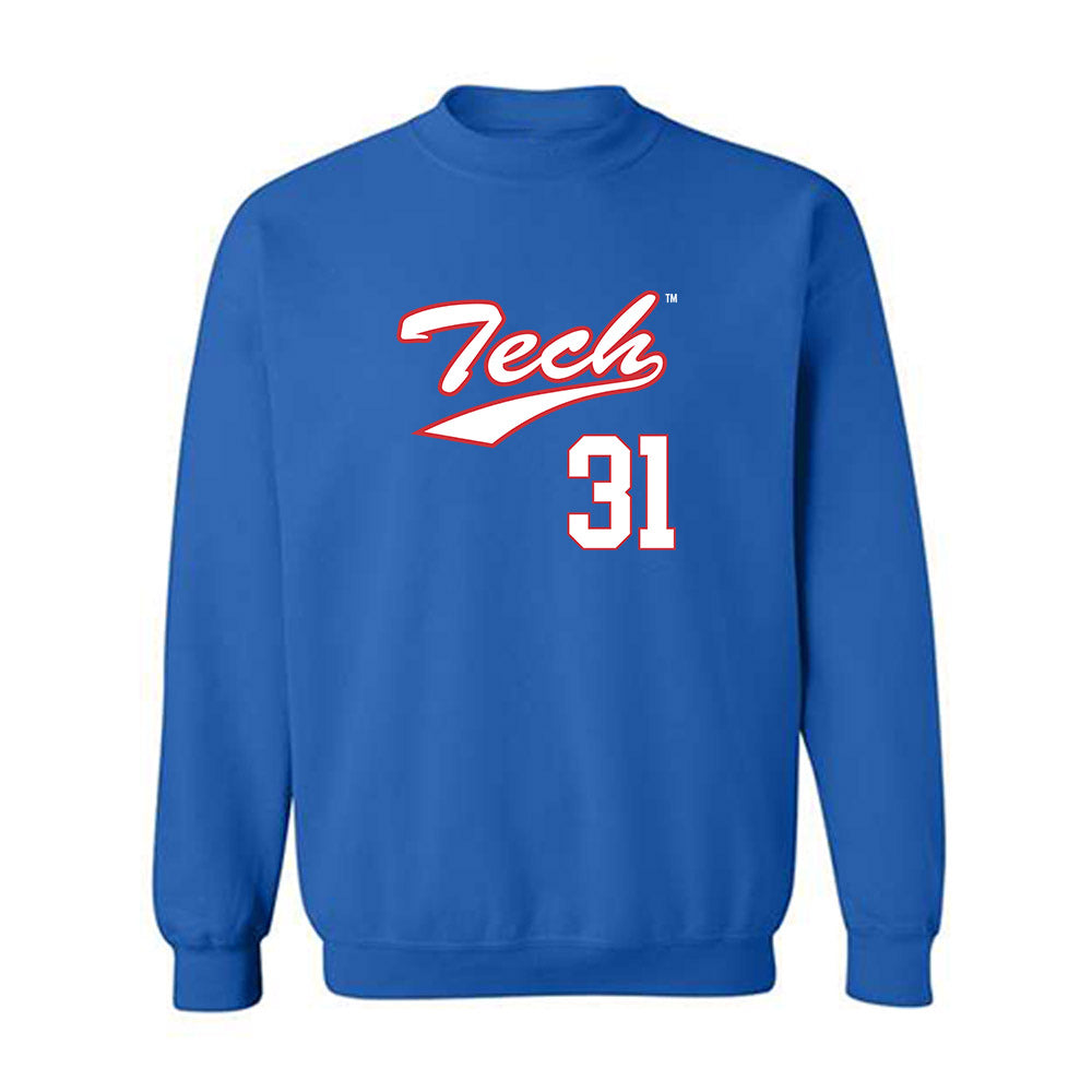 LA Tech - NCAA Softball : Kennedy Semien - Crewneck Sweatshirt Classic Shersey