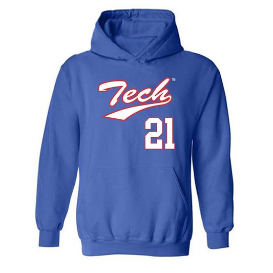 LA Tech - NCAA Softball : Jina Baffuto - Hooded Sweatshirt Classic Shersey